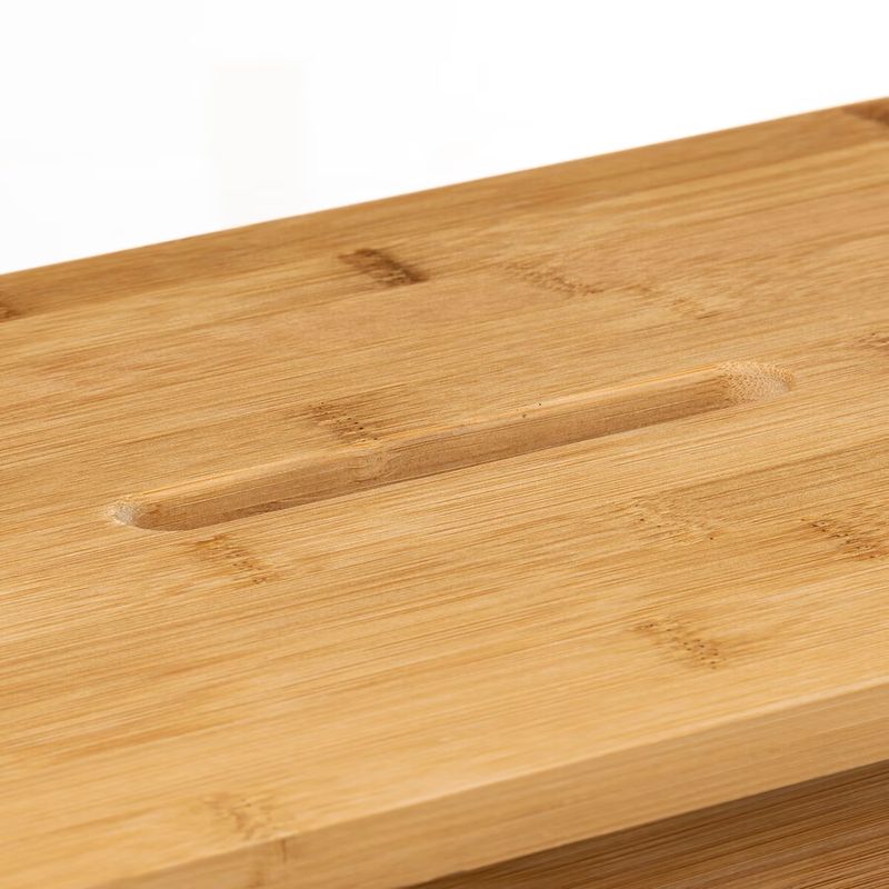 Casa si Gradina - Mobilier - Scaune si fotolii - Scaune - Scaun trepte 5Five Bamboo cu 2 niveluri, bambus, 43x43x47 cm, natur - Infinity.ro