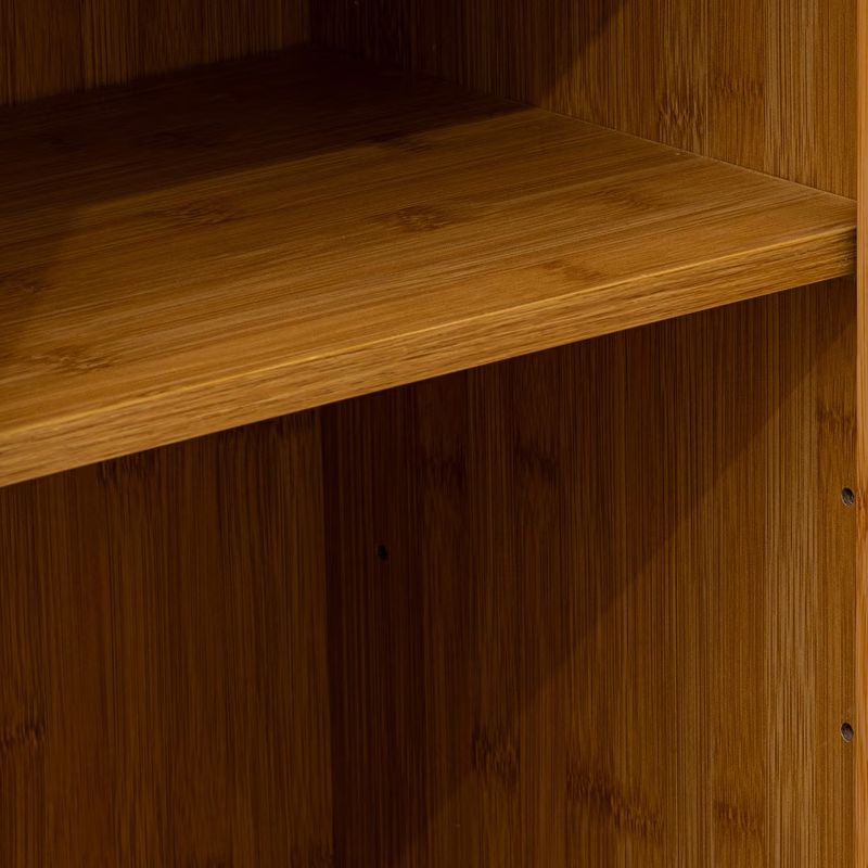 Casa si Gradina - Mobilier - Mobilier baie - Corpuri baie - Dulap baza 5Five Sicela cu rafturi, bambus si MDF, 33x28x80 cm, natur - Infinity.ro