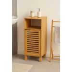 Casa si Gradina - Mobilier - Mobilier baie - Corpuri baie - Dulap baza 5Five Sicela cu rafturi, bambus si MDF, 33x28x80 cm, natur - Infinity.ro