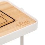 Casa si Gradina - Sanitare - Suporturi si accesorii baie - Accesorii baie - Suport hartie igienica 5Five cu raft depozitare, otel, 18x12x59 cm, alb - Infinity.ro