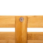 Casa si Gradina - Sanitare - Suporturi si accesorii baie - Accesorii baie - Gratar pentru dus 5Five Ilyan, din bambus, antiderapant, 68x50 cm, natur - Infinity.ro