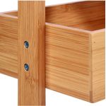 Casa si Gradina - Mobilier - Mobilier baie - Corpuri baie - Etajera 5Five Tidy Box cu 4 rafturi, bambus, 35x33x144 cm, natur - Infinity.ro