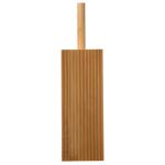 Casa si Gradina - Sanitare - Suporturi si accesorii baie - Accesorii baie - Perie toaleta 5Five Terre Inconnue cu suport cilindric, bambus si polipropilena, 10x10x38 cm, natur - Infinity.ro