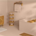 Casa si Gradina - Mobilier - Mobilier baie - Corpuri baie - Etajera 5Five Tidy Box cu 4 rafturi, bambus, 35x33x144 cm, natur - Infinity.ro