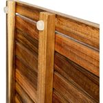 Casa si Gradina - Sanitare - Suporturi si accesorii baie - Accesorii baie - Gratar dus 5Five Acacia din lemn de salcam, antiderapant, 53x36x3 cm, natur - Infinity.ro