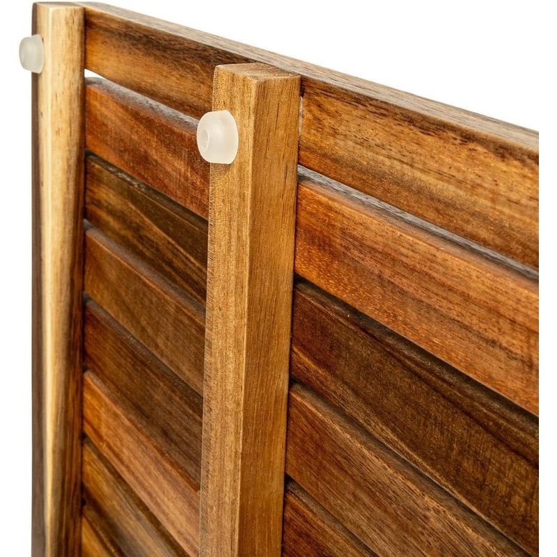 Casa si Gradina - Sanitare - Suporturi si accesorii baie - Accesorii baie - Gratar dus 5Five Acacia din lemn de salcam, antiderapant, 53x36x3 cm, natur - Infinity.ro