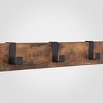 Casa si Gradina - Mobilier - Organizare si depozitare - Cuiere - Cuier pentru haine, cu banc depozitare pantofi, 9 carlige detasabile, sina pentru haine, 34x77x183cm, industrial - Infinity.ro