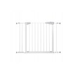 Petshop - Accesorii petshop - Jucarii animale - Jucarii educative - Poarta de siguranta Safety Gate pentru scari, ajustabila 97-106 cm, din otel, alba - Infinity.ro