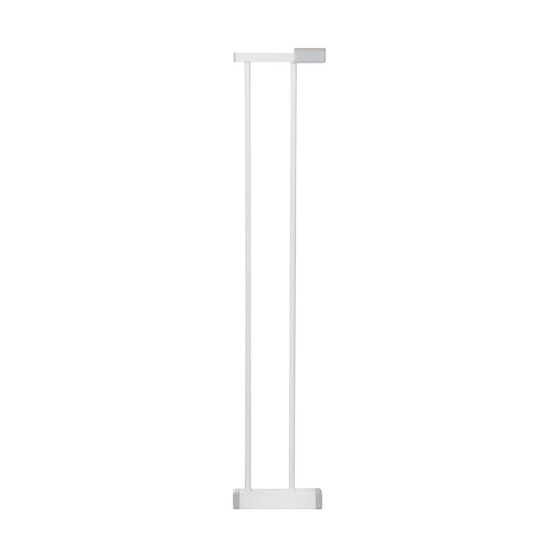 Petshop - Accesorii petshop - Jucarii animale - Jucarii educative - Poarta de siguranta Safety Gate pentru scari, ajustabila 97-106 cm, din otel, alba - Infinity.ro