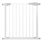 Petshop - Accesorii petshop - Jucarii animale - Jucarii educative - Poarta de siguranta Safety Gate pentru scari, ajustabila 76-85 cm, din otel, alba - Infinity.ro