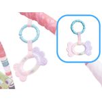 Petshop - Accesorii petshop - Jucarii animale - Jucarii educative - Tarc de joaca pentru bebelusi, 76x76x50 cm, roz – cu jucarii, mingi si arcade interactive - Infinity.ro