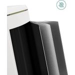 Casa si Gradina - Mobilier - Organizare si depozitare - Cosuri de gunoi - Cos de gunoi din inox cu 2 galeti interioare, colectare selectiva, 2x20 litri, alb - Infinity.ro