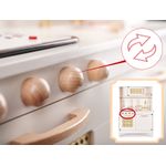 Petshop - Accesorii petshop - Jucarii animale - Jucarii educative - Bucatarie din lemn pentru copii 100x68x29 cm, cu accesorii si efecte luminoase, stil retro, MDF si plastic, boho, crem - Infinity.ro
