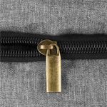 Market - Spalare si intretinere rufe - Uscatoare de rufe si accesorii - Cos depozitare haine sau jucarii, 40x33cm, bumbac si in, 43 l, gri - Infinity.ro