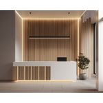 Casa si Gradina - Gradina si terasa - Garduri, panouri si accesorii - Set iluminare led pentru riflaje MDF, varianta II, 2 lampi x 1 metru, 520 lm, 5.6W, telecomanda - Infinity.ro