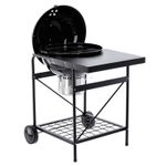 Casa si Gradina - Gradina si terasa - Gratare si accesorii - Gratare de gradina - Gratar din otel pe carbuni, cu tava pentru cenusa, capac cu termometru, 90x71x111cm - Infinity.ro