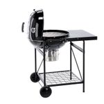 Casa si Gradina - Gradina si terasa - Gratare si accesorii - Gratare de gradina - Gratar din otel pe carbuni, cu tava pentru cenusa, capac cu termometru, 90x71x111cm - Infinity.ro