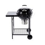 Casa si Gradina - Gradina si terasa - Gratare si accesorii - Gratare de gradina - Gratar din otel pe carbuni, cu tava pentru cenusa, capac cu termometru, 90x71x111cm - Infinity.ro