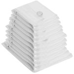 Casa si Gradina - Mobilier - Organizare si depozitare - Organizatoare pentru sertare si dulapuri - Set 10 saci de vidat haine, 4 dimensiuni diferite, transparent - Infinity.ro