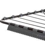 Casa si Gradina - Sanitare - Suporturi si accesorii baie - Accesorii baie - Suport rufe pliabil Atmosphera Mojave cu aripi, otel, 125x60x160 cm, gri - Infinity.ro