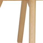 Casa si Gradina - Mobilier - Scaune si fotolii - Scaune - Set 4 scaune dining Verdhe pentru bucatarie cu perna tapitata cu piele ecologica, 44x82cm, alb negru - Infinity.ro