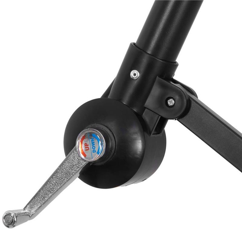 Casa si Gradina - Gradina si terasa - Umbrele si pavilioane - Umbrele - Umbrela de gradina cu brat lateral banana, cu husa, 300cm, rosu - Infinity.ro