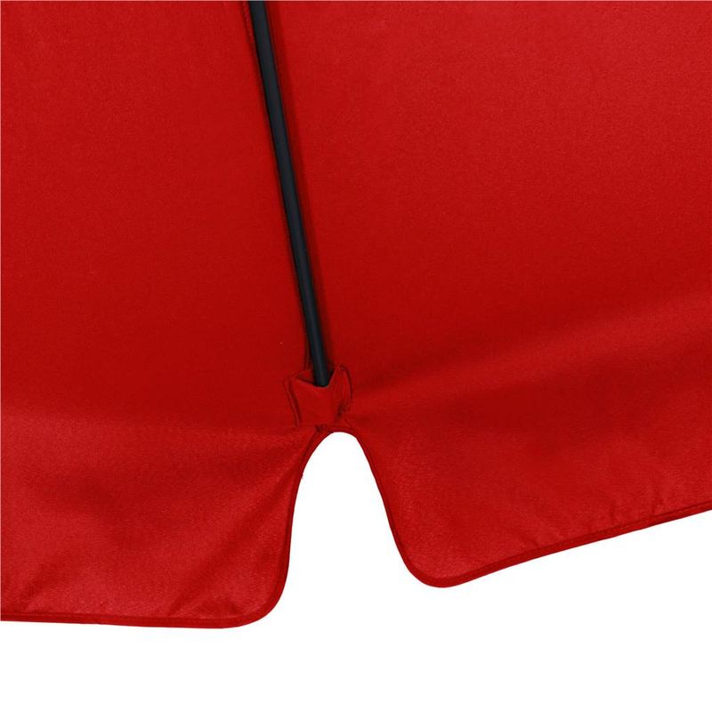 Casa si Gradina - Gradina si terasa - Umbrele si pavilioane - Umbrele - Umbrela de gradina cu brat lateral banana, cu husa, 300cm, rosu - Infinity.ro