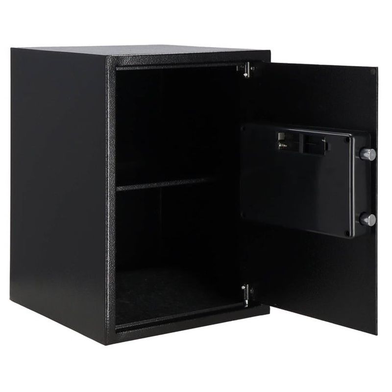 Casa si Gradina - Mobilier - Organizare si depozitare - Cutii depozitare - Seif electronic standard cu cifru si cheie, 350x500x360 mm, Otel, Negru - Infinity.ro