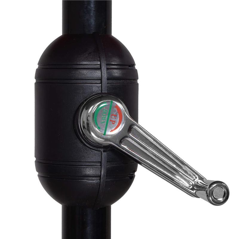 Casa si Gradina - Gradina si terasa - Umbrele si pavilioane - Umbrele - Umbrela terasa gradina, cu manivela si inclinare, diametru 300cm, Albastru - Infinity.ro