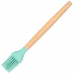 Casa si Gradina - Mobilier - Seturi de mobilier - Seturi bucatarie - Set Sersimo 12 ustensile de bucatarie din silicon termorezistent si maner din bambus, verde - Infinity.ro