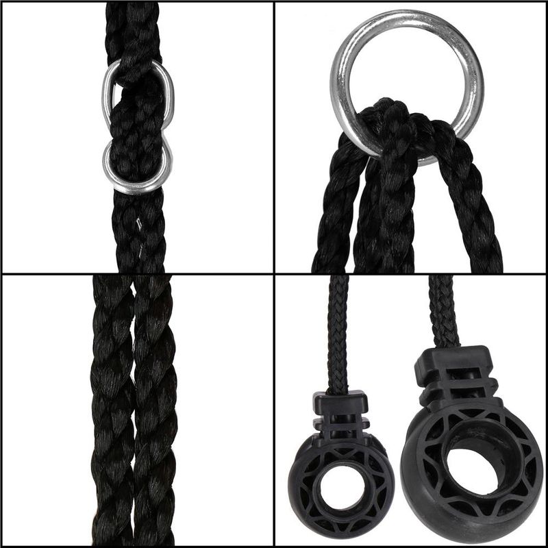 Casa si Gradina - Gradina si terasa - Balansoare si hamace - Balansoare - Leagan tip cuib 100cm, inaltime reglabila, 150 kg, Multicolor - Infinity.ro