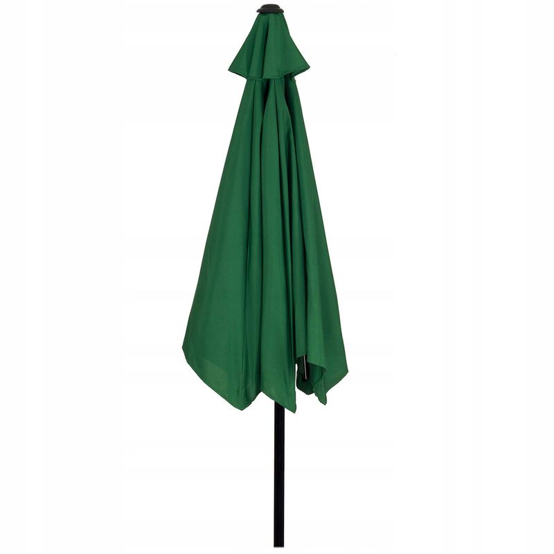 Casa si Gradina - Gradina si terasa - Umbrele si pavilioane - Umbrele - Umbrela terasa gradina, cu manivela si inclinare, diametru 250cm, Verde - Infinity.ro