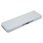 Casa si Gradina - Gradina si terasa - Mobilier exterior - Seturi mobila gradina - Banca pliabila pentru evenimente si catering, 183x28x43 cm, din HDPE si otel, alb - Infinity.ro