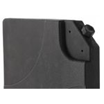 Casa si Gradina - Gradina si terasa - Umbrele si pavilioane - Umbrele - Suport baza umbrela 50x50x8 cm, set 4 elemente umplere cu apa sau nisip, manere metalice, plastic rezistent, negru - Infinity.ro