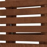 Casa si Gradina - Gradina si terasa - Mobilier exterior - Seturi mobila gradina - Set mobilier balcon sau terasa din lemn de fag, pliabil, masa 52x51x65 cm si 2 scaune, maro inchis - Infinity.ro