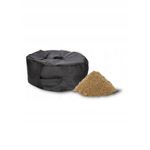 Casa si Gradina - Gradina si terasa - Umbrele si pavilioane - Umbrele - Suport umplere umbrela 47x18 cm, sac cu manere, inchidere velcro, poliester impermeabil, negru - Infinity.ro