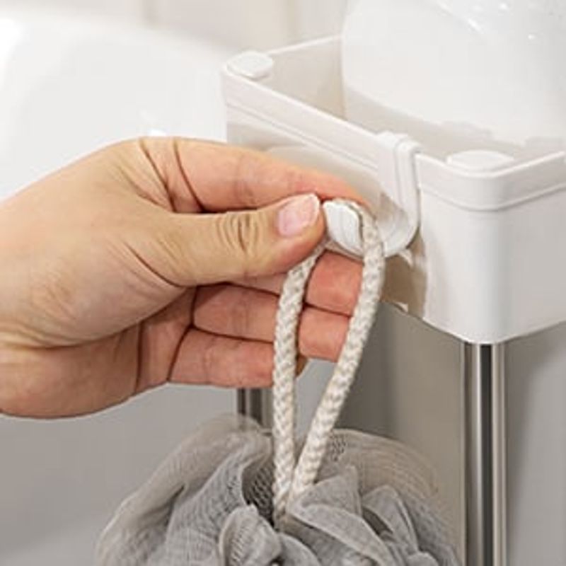 Casa si Gradina - Mobilier - Mobilier baie - Corpuri baie - Carucior de depozitare pe roti, pentru bucatarie sau baie, din plastic, cu 4 nivele, 40x13x88cm, alb - Infinity.ro