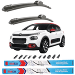 Auto si Moto - Intretinere auto - Stergatoare - Stergatoare TeamCar® Citroën C3 III (2016–prezent) – Set fata - Infinity.ro
