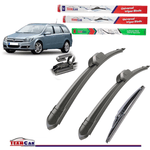 Auto si Moto - Intretinere auto - Stergatoare - Stergatoare Opel Astra H Caravan (2004–2010) TeamCar® Flat – Set Complet - Infinity.ro