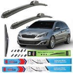 Auto si Moto - Intretinere auto - Stergatoare - Stergatoare Peugeot 308 II SW (2013–2017) TeamCar® – Set Complet - Infinity.ro