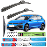 Auto si Moto - Intretinere auto - Stergatoare - Stergatoare Volkswagen Golf 8, Mk8 Hatchback 3 usi (2019+) – Set Complet - Infinity.ro