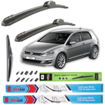 Auto si Moto - Intretinere auto - Stergatoare - Stergatoare Volkswagen Golf 7, 3 usi, TeamCar® (2012–2019) – Set Complet - Infinity.ro
