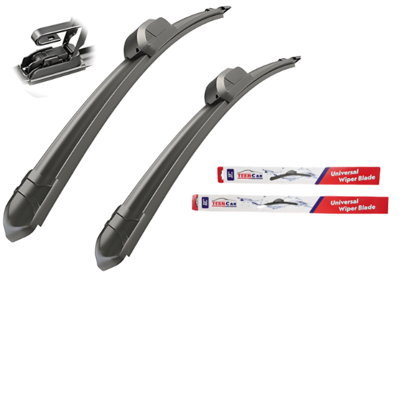 Auto si Moto - Intretinere auto - Stergatoare - Stergatoare Nissan Micra K14 (2017–2023) TeamCar® – Set fata Flat - Infinity.ro