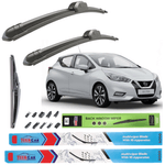 Auto si Moto - Intretinere auto - Stergatoare - Stergatoare Nissan Micra K14 (2017–2023) TeamCar® – Set Complet - Infinity.ro