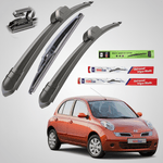 Auto si Moto - Intretinere auto - Stergatoare - Stergatoare Nissan Micra K12 (2005–2010) TeamCar® – Set Complet Flat - Infinity.ro