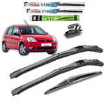 Auto si Moto - Intretinere auto - Stergatoare - Stergatoare Ford Fiesta V Hatchback 5 usi (2002–2005) – Set Complet Hybrid - Infinity.ro
