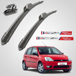 Auto si Moto - Intretinere auto - Stergatoare - Stergatoare Ford Fiesta V Hatchback 5 usi (2002–2005) – Set fata Flat - Infinity.ro