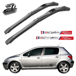 Auto si Moto - Intretinere auto - Stergatoare - Stergatoare Peugeot 307 Hatchback (2001–2008) TeamCar® Hybrid – Set fata - Infinity.ro
