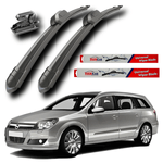 Auto si Moto - Intretinere auto - Stergatoare - Stergatoare Opel Astra H Caravan (2004–2010) TeamCar® Flat – Set fata - Infinity.ro