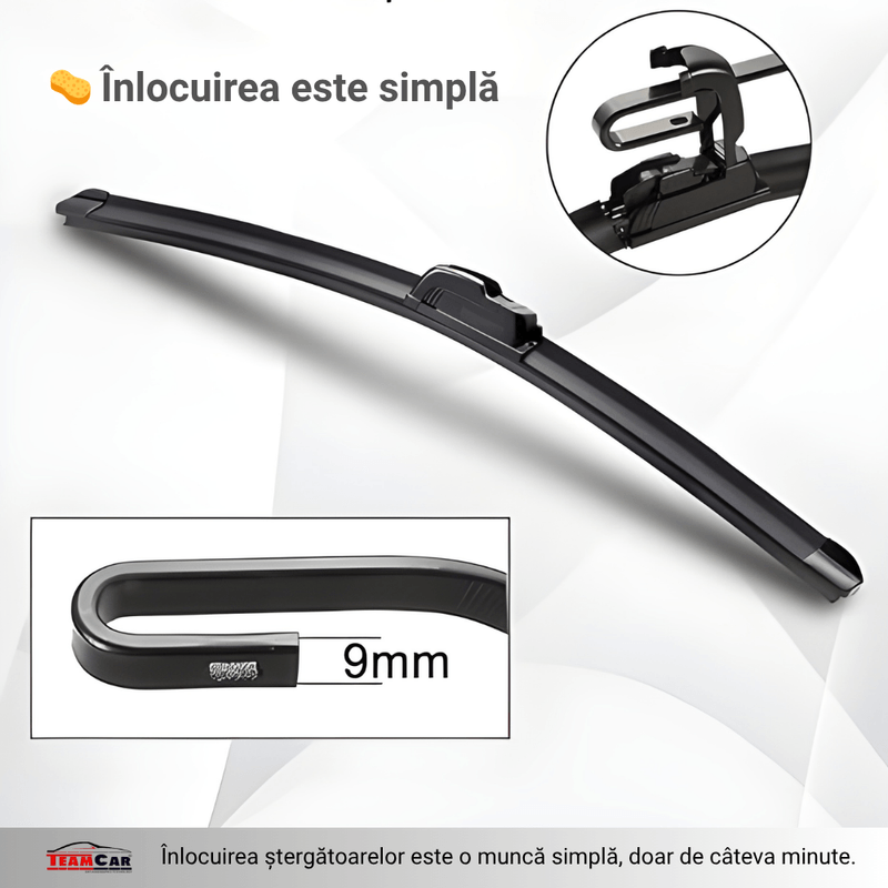 Auto si Moto - Intretinere auto - Stergatoare - Stergatoare OPEL Vivaro A (2001–2014) TeamCar® Hybrid – Set fata - Infinity.ro